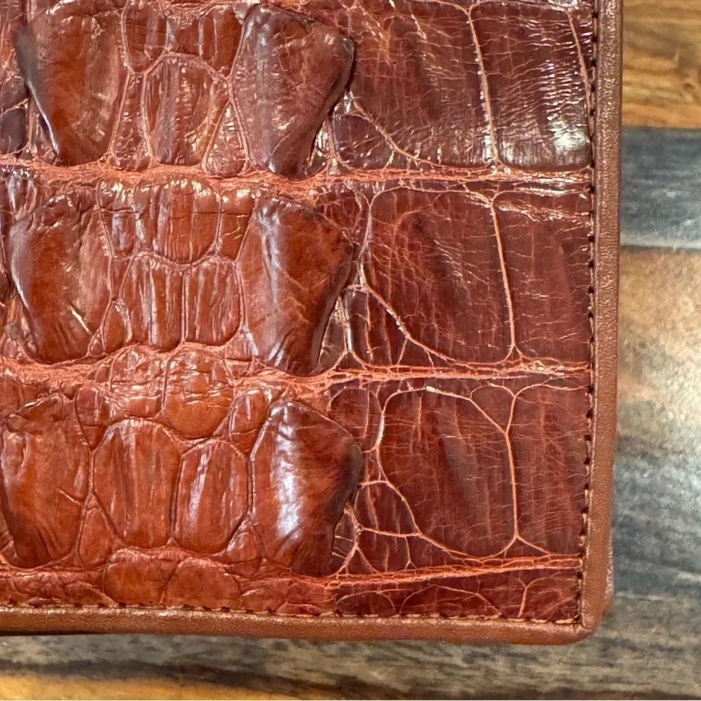 Authentic Crocodile Leather Wallet